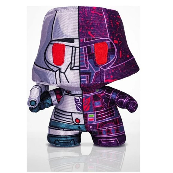NWT DZNR Transformers Megatron Collectible Action Plush 7" What’s Inside Edition - Picture 2 of 9